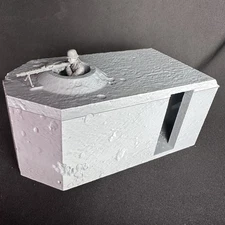 World War 2 German Tobruk Bunker Military & Toy Soldier Figure 1/32 Scale WW2 3D