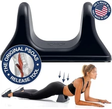 NEW - PSO-RITE Psoas Muscle Release and Deep Tissue Massage Tool - Night Black