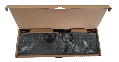 HP Wired Desktop 320K Keyboard US L96909-001 For Office (New)
