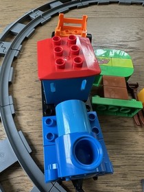 LEGO Duplo: 10810 Push Train 95% COMPLETE Retired!  Duplo Track System