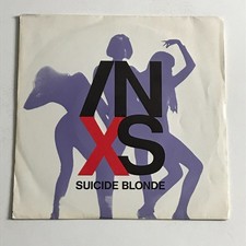 INXS - Suicide Blonde 7" Vinyl Record A1/B1 - INXS 14 VG+/EX