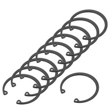 10 Pcs Internal Retaining Rings, 52mm C-Clip Snap Ring 65 Manganese Steel Intern
