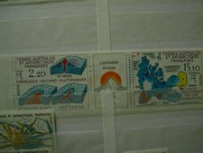 TAAF Yvert Num 139A Géologie Volcan ANNEE 1988