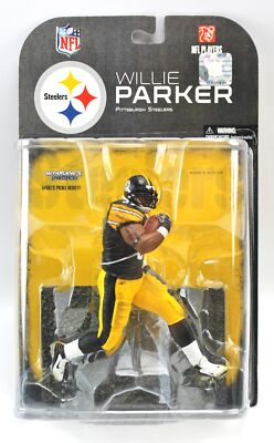  NFL Pittsburg Steelers Willie Parker #39 Right Back Action Figure McFarlane