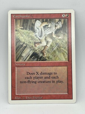 Earthquake - Revised - NM - MTG Magic The Gathering | eBay