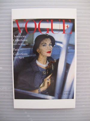 Postkarte - Vogue Cover, 1. März 1957 - Clifford Sarg
