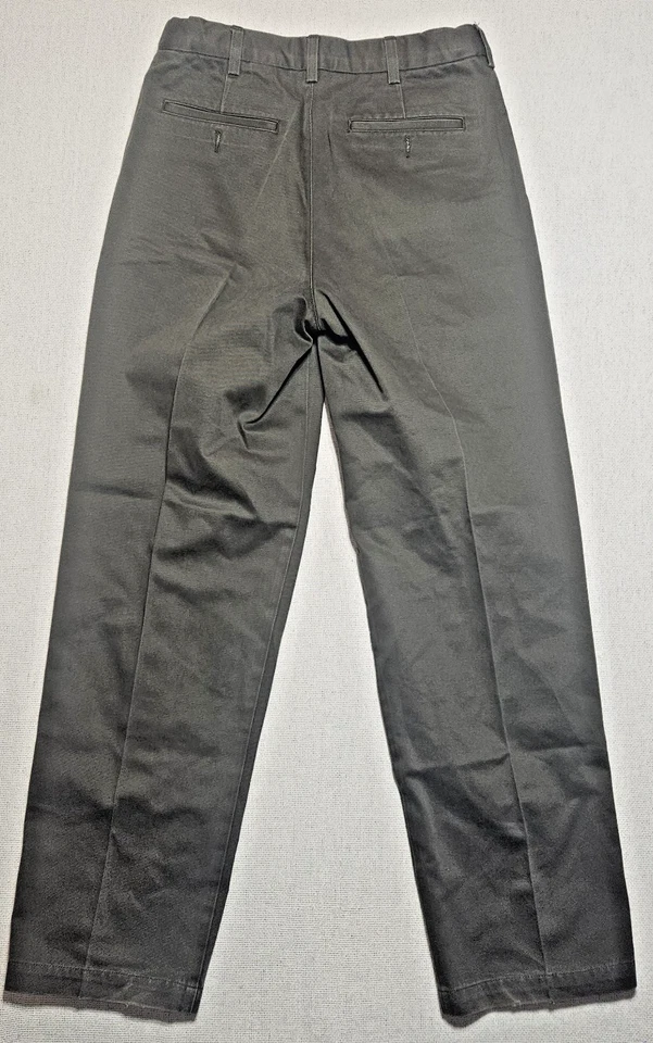 Covington  Dress Pants Light Brown Cotton Men's 32X32  Straight Leg Style  I1 - Image 4 of 4