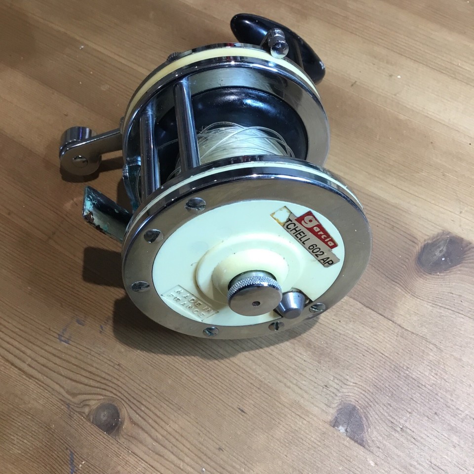 Multiplier Fishing Reel GARCIA MITCHELL 602 Vintage Light Boat Pier