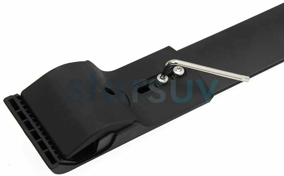 For Honda Odyssey 2005-2010 Black Cross Bar Baggage Roof Rack Rail Carrier - Image 2 of 4
