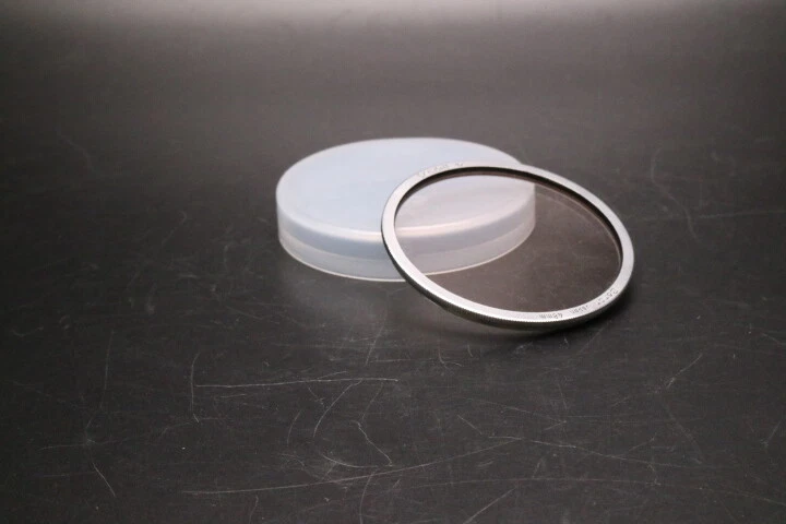 🎦VIDEO👀 [Near MINT] Canon 48mm Skylight 1x Filter silver chrome From JAPAN - Image 4 of 4