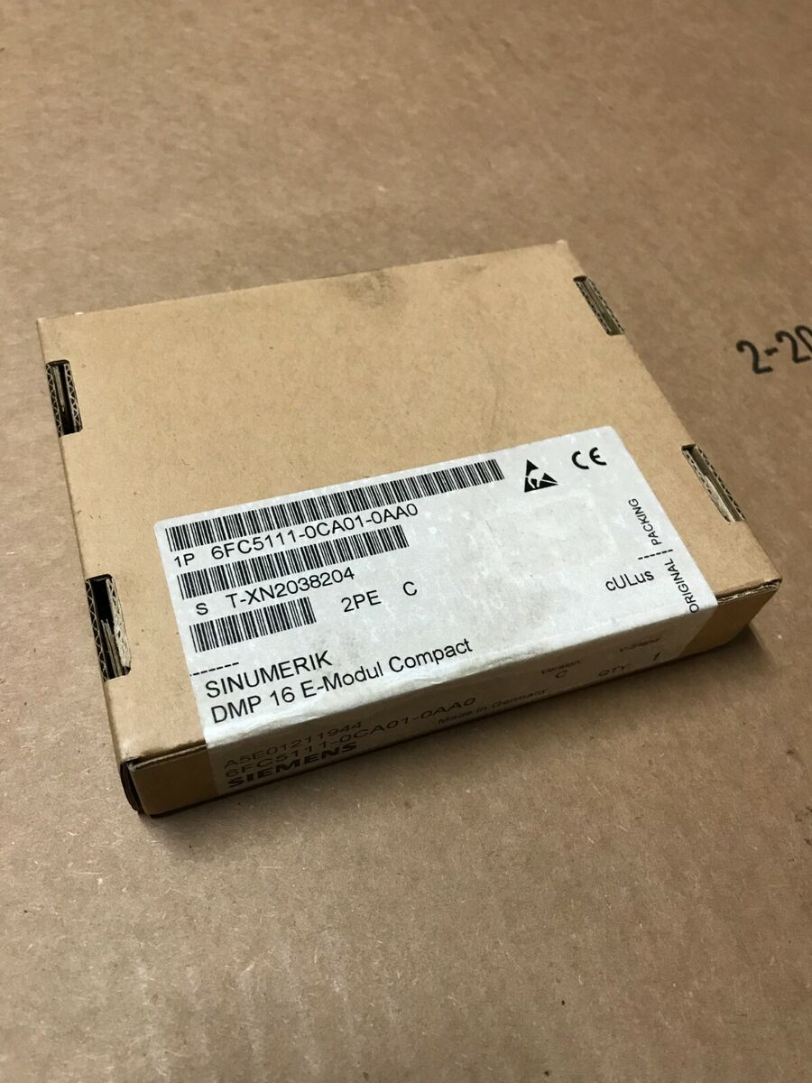 Siemens Sinumerik DMP 16 E-Modul Compact 6FC5111-0CA01-0AA0 Siemens Sinumerik DMP 16 E-Modul Compact 6FC5111-0CA01-0AA0
