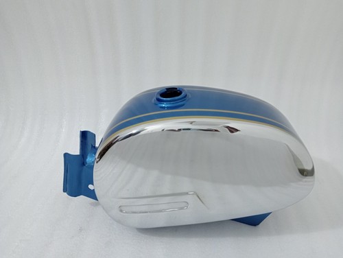 Zündapp Sport Combinette 515 Ks 50 Sport 517 C50 Blau Chrom Benzintank - Picture 4 of 23