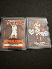 2024-25 NBA Hoops Cody Williams 2 Lot Holo Hypnotized Now Playing