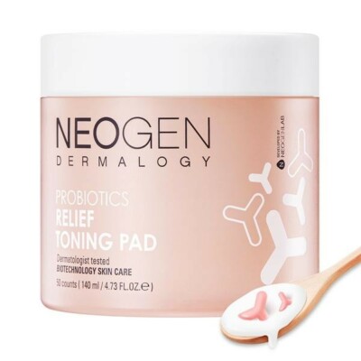 NEOGEN - Probiotics Relief Toner-Pads ( Korean Beauty Cosmetics )