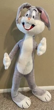 1971 Warner Bros. Life-Size 40” Bugs Bunny Plush Storefront Display Mighty Star