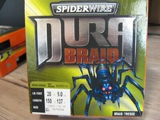SpiderWire DURA BRAID Braided Fishing Line - 20 LB - 150 Yds - MOSS GREEN