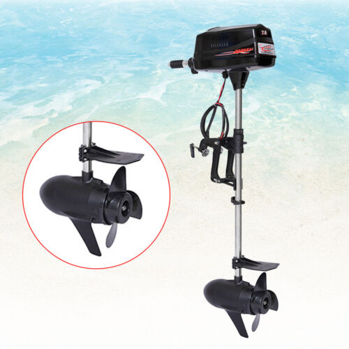 48V 7HP Electric Brushless Trolling Outboard Motor Inflatable/Fishing Boat Engin