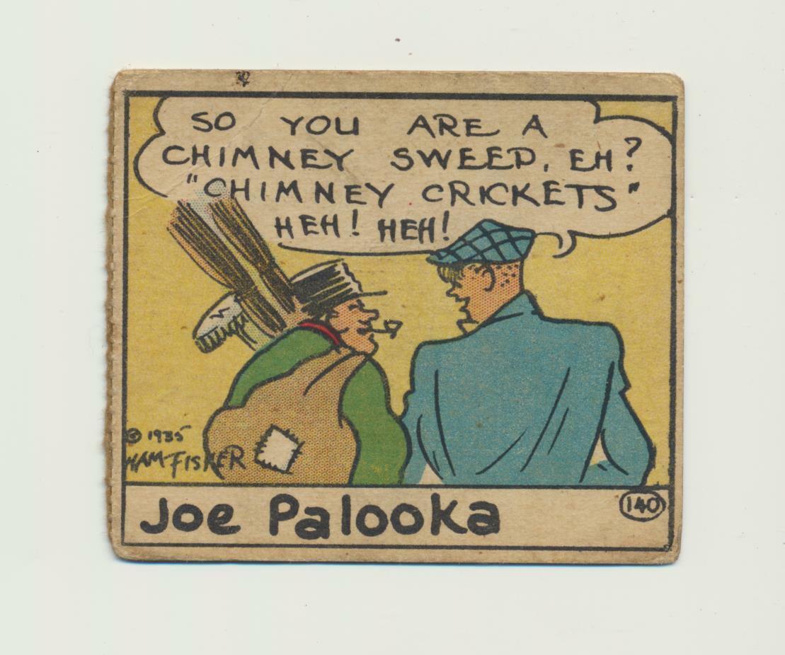RARE 1935 Cartoon Comics Joe Palooka Subset #140 Ham Fisher artist