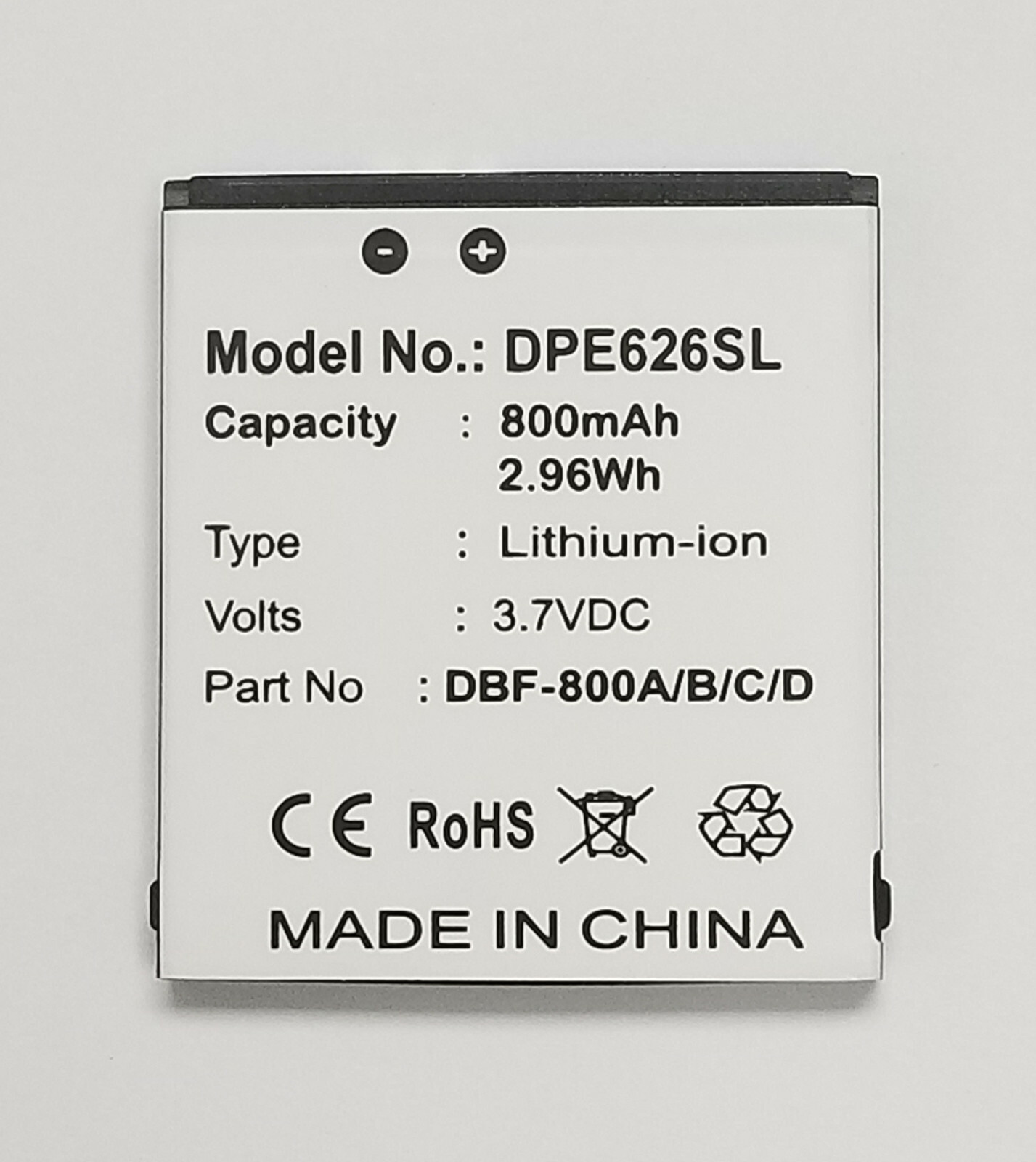 Battery For Doro PhoneEasy 626 520 606 613 621 622 623 624 631 632 DBF