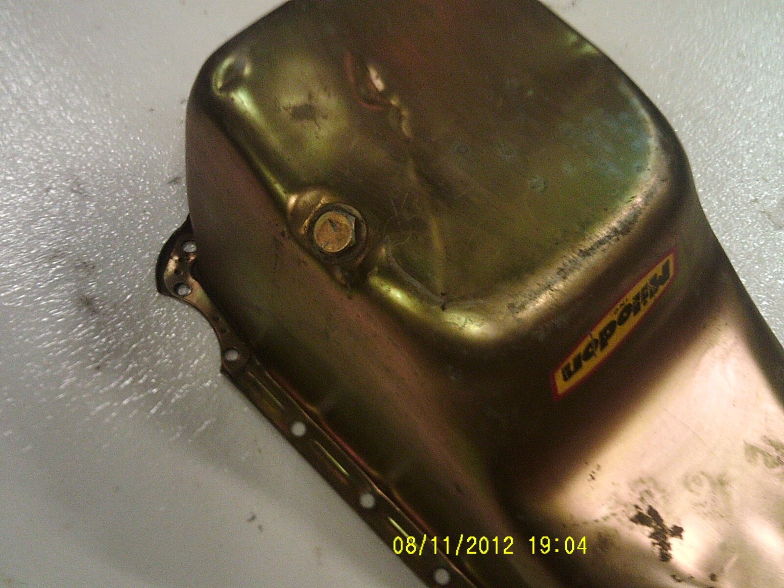 Milodon BBC Oil Pan 30710 5 QT. 2 PC, eBay