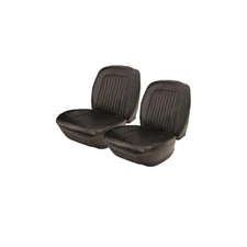 PUI 67FS10U 1967-1968 Camaro Black Bucket Seat Upholstery