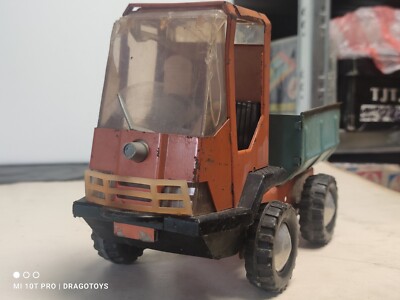Tri-ang Roadster Horse Transporter Vintage - Jouet Fer Blanc - Années 70 UK