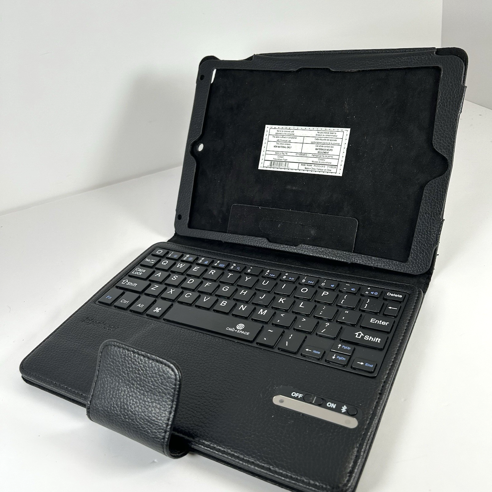 Hipstreet Venture Tablet Case Bluetooth Keyboard, Built-in Stand