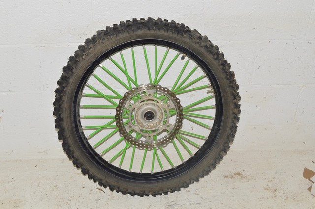 2009 Kawasaki KX250F KXF 250 Engine Motor Front Wheel Hub Rim Tire