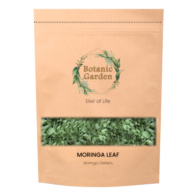 Botanic Garden Raw Moringa Or Moringa oleifera Herb 100% Pure Organic Herb