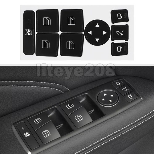 Kit de reparación de botón adhesivo interruptor ventana para Mercedes-Benz W204 C200 C250 C300 AU - Imagen 9 de 12