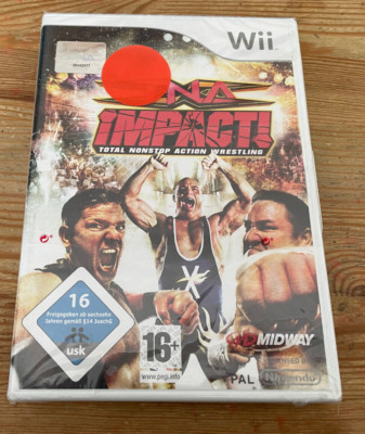 SPIEL Wii TNA Impact Wrestling (USK 16) NINTENDO MIDWAY GAMES OVP