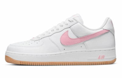 Nike Air Force 1 Low Retro Valentines Day Size 10.5 Mens White Pink DM0576 101