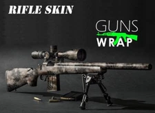Camouflage Guns Wrap Skins Premium Vinyl Sticker Matte Rifle Pre-Cut SOTA-14