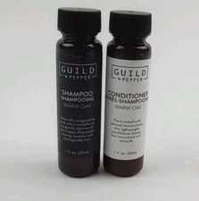 Guild + Pepper  Shampoo Conditioner Warm Oak 1 Oz Gilchrist And Soames