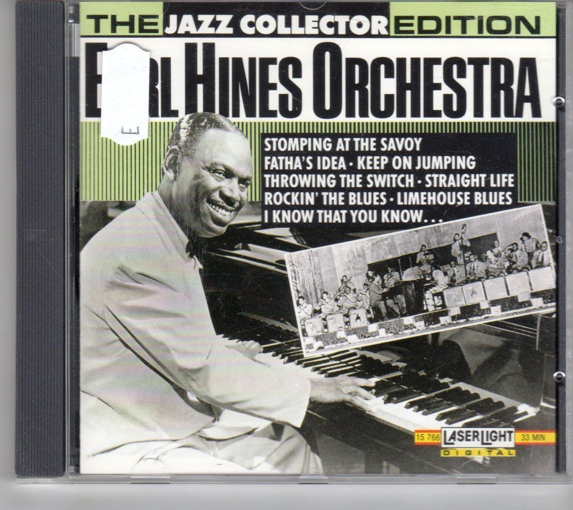 (GM186) Earl Fatha Hines Orchestra, 12 tracks - 1992 CD