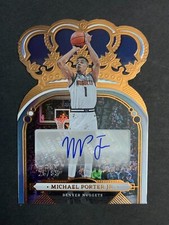 2022-23 Crown Royale Michael Porter Jr Crown Autograph Auto /99 Denver Nuggets