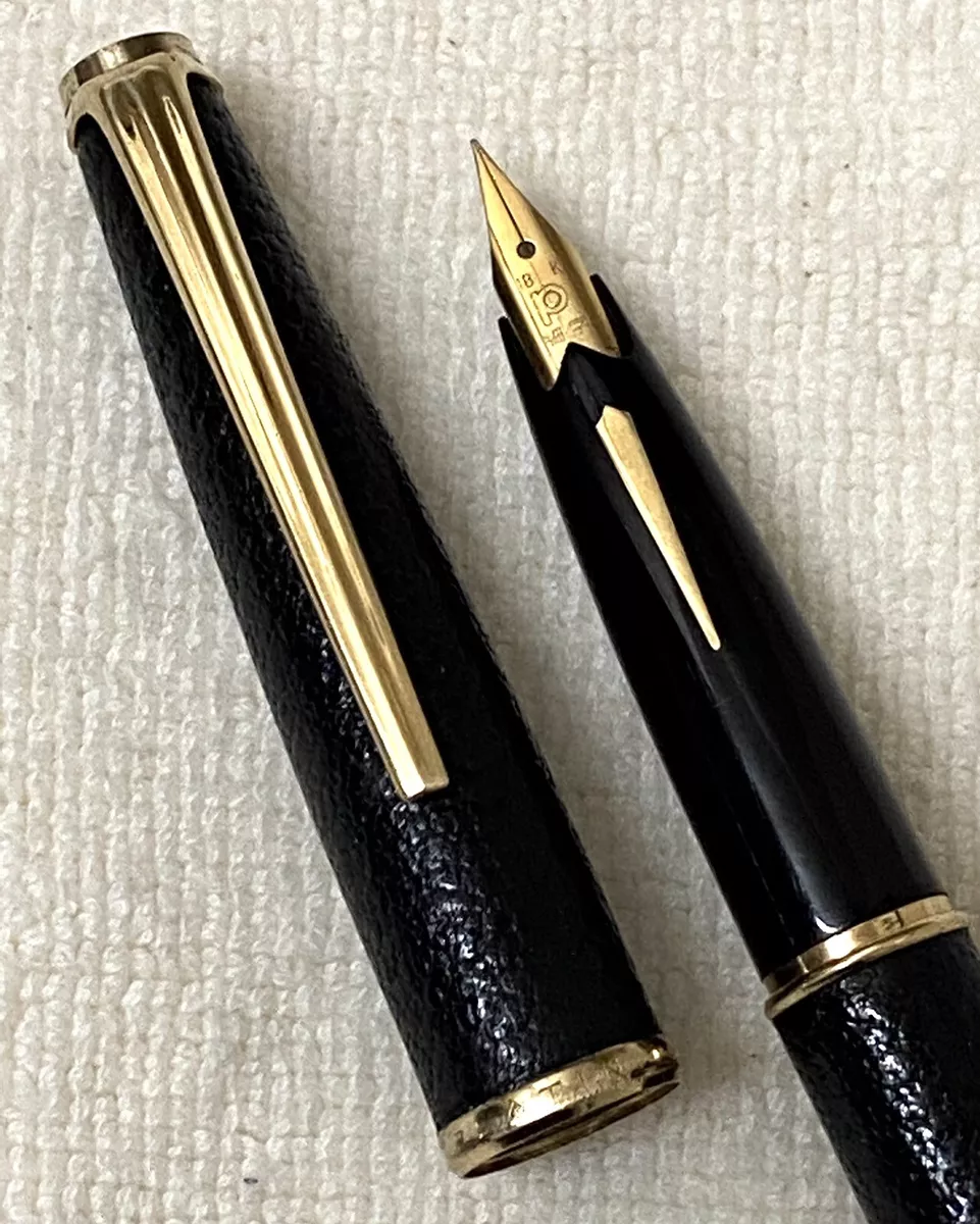 Leather cheap fountain pen