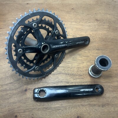 FSA Gossamer Crankset Triple 170mm 50/39/30t Mega Exo Black