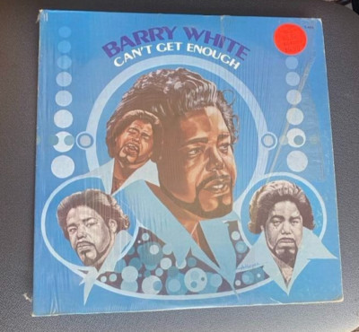 BARRY WHITE CAN'T GET ENOUGH OF YOUR LOVE BABY DISCO SOUL 20th CENTURY RECORD LP