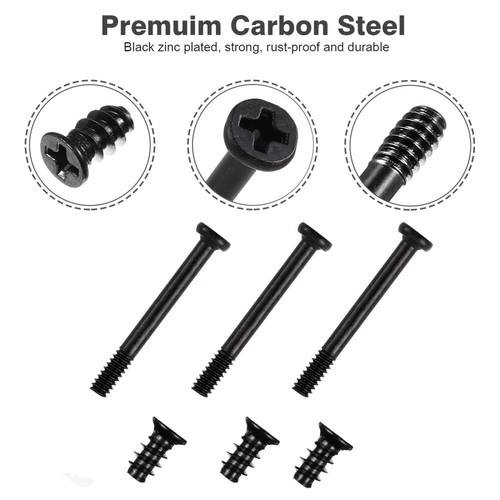 60Pcs Computer Fan Mount Screws Long Short Screws for Cooling - Afbeelding 7 van 12