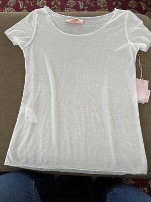 The Limited Scandal Collection Blouse Size Medium White New (BL)