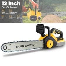 Cordless Chainsaw Brushless Electric Handheld Chain Saw for Dewalt 20V Battery