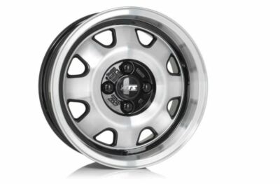 Alufelge ATS CUP 7x15  4/100 ET28 schwarz front poliert VW Golf 1,Passat,Polo
