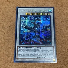 🔥 Yugioh MP23-EN083 Red-Eyes Zombie Dragon Lord PRISMATIC SECRET RARE NM 1ST ED