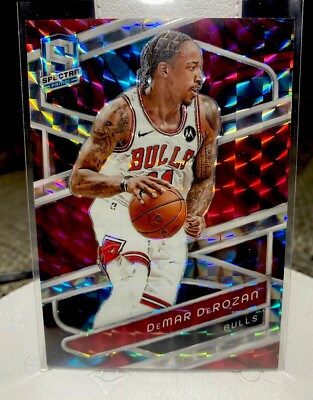 Panini Spectra 23-24 DeMAR DeROZAN Bulls #46 Interstellar SN99 - NEW
