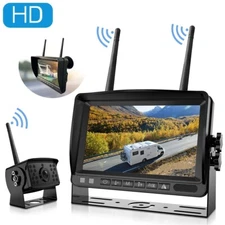 iPoster 7" HD Digital Signal Dual Antenna Wireless WiFi  Reverse Camera Monitor