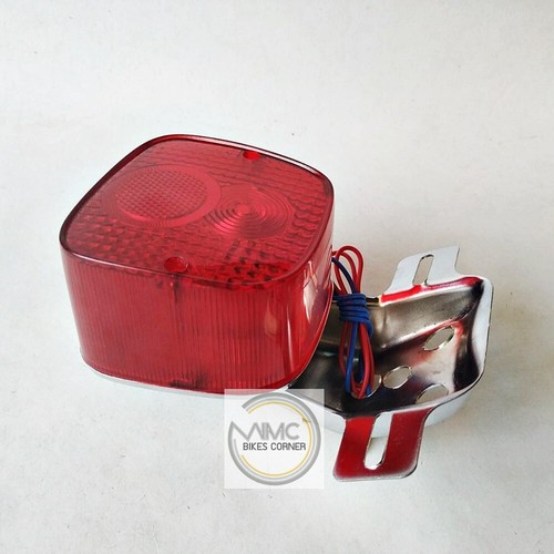 TAIL LIGHT LAMP + BRACKET FOR SUZUKI A80 A100 AS100 AC100 F50 F70 TS100 TS125 - Picture 6 of 7