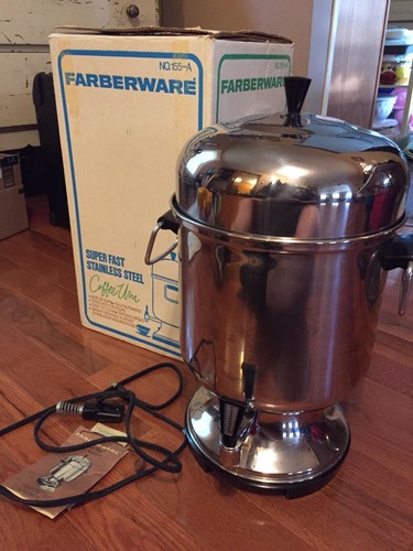 55 Cup Stainless Steel Coffee Urn Maker 