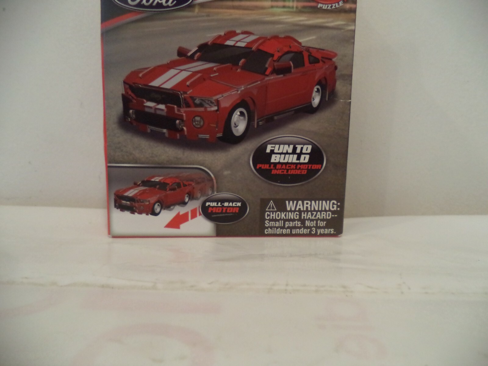 3d puzzle mustang