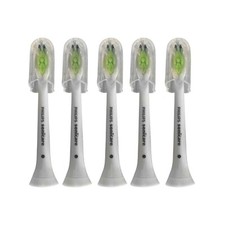 5x Philips Sonicare DiamondClean Standard Brush Heads White No Box